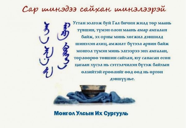 МУИС-ийн хамт олноос Монгол түмэндээ сар шинийн мэндчилгээ… – Монгол ...