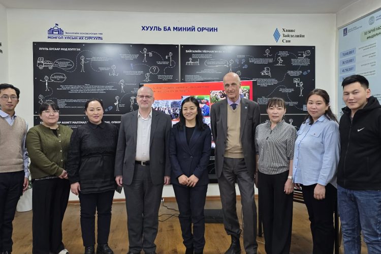 ХБНГУ-аас Монгол Улсад суугаа Элчин сайд МУИС-ийн Экологийн боловсролын төвд зочиллоо
