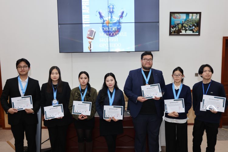 “Хэвлэл мэдээлэлд бидний оролцоо” парламентын мэтгэлцээний тэмцээний аваргууд тодорлоо