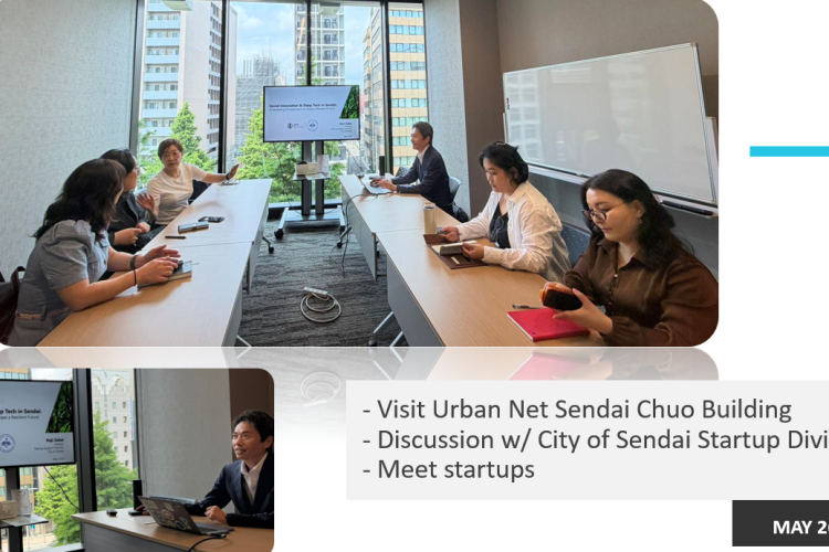 SPECIALISTS FROM THE ULAANBAATAR SCIENCE AND TECHNOLOGY PARK OF THE NATIONAL UNIVERSITY OF MONGOLIA COMPLETE PROFESSIONAL NON-DEGREE TRAINING PROGRAM AT STARTUP INCUBATION CENTER, TOHOKU UNIVERSITY, JAPAN