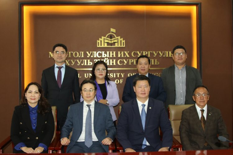 МУИС-ийн Хууль зүйн сургууль, Монголын Өмгөөлөгчдийн Холбоотой хамтын ажиллагааны санамж бичиг байгууллаа